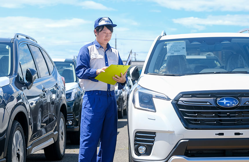 社員インタビュー 完成車物流本部